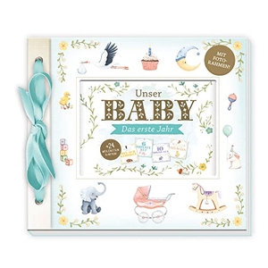 Trötsch Verlag (Hrsg.). Trötsch Babyalbum Unser Baby Das erste Jahr - Erinnerungsalbum zum Eintragen Geschenkbuch. Trötsch Verlag GmbH, 2023.
