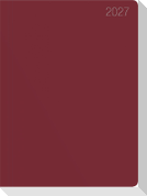 Taschenkalender bordeaux 1W/2S 2027