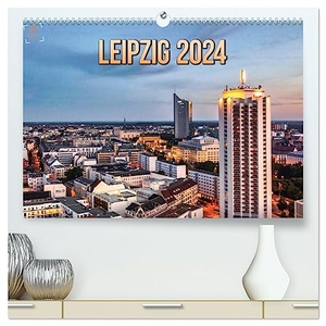 Gutdesign, Gutdesign. Leipzig Kalender 2024 (hochwertiger Premium Wandkalender 2024 DIN A2 quer), Kunstdruck in Hochglanz - 12 lichtstarke Fotomotive laden zum Träumen ein. Calvendo, 2023.