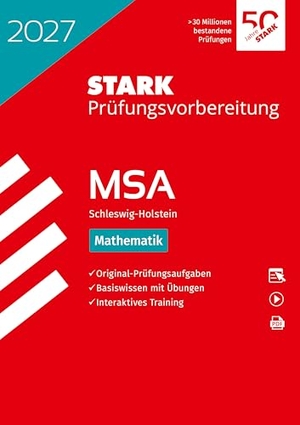 STARK Mathematik - MSA 2027 Schleswig-Holstein - Prüfungsvorbereitung. Stark Verlag GmbH, 2026.