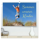 Sommer unserer Kinder (hochwertiger Premium Wandkalender 2025 DIN A2 quer), Kunstdruck in Hochglanz