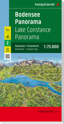 Bodensee Panorama, Freizeitkarte 1:75.000