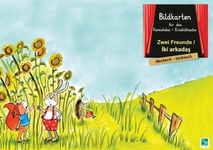 Momm, Helga. Zwei Freunde - Bildkarten für das Kamishibai-Theater DINA 3 in deutsch/türkisch. F&M Verlag UG, 2025.