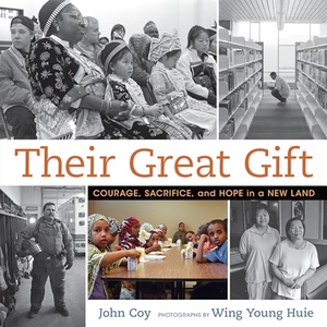 Coy, John. Their Great Gift - Courage, Sacrifice, and Hope in a New Land. Lerner Publishing Group, 2016.