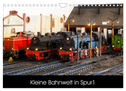 Kleine Bahnwelt in Spur 1 (Wandkalender 2024 DIN A4 quer), CALVENDO Monatskalender
