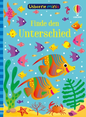 Smith, Sam. Usborne Minis: Finde den Unterschied - klein, aber oho - Rätselbuch im Mini-Format - mit Lösungen - für Kinder ab 5 Jahren. Usborne Verlag, 2026.