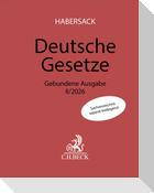Deutsche Gesetze Gebundene Ausgabe II/2026