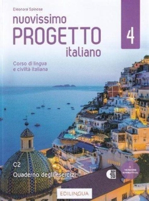 Cernigliaro, Maria Angela / T. Marin. Nuovissimo Progetto italiano 4 + IDEE online code - Quaderno degli esercizi. C2. Edizioni Edilingua srlu, 2022.