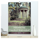 Historischer Friedhof Stahnsdorf (hochwertiger Premium Wandkalender 2024 DIN A2 hoch), Kunstdruck in Hochglanz
