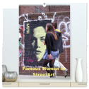 Famous Women in StreetArt (hochwertiger Premium Wandkalender 2024 DIN A2 hoch), Kunstdruck in Hochglanz