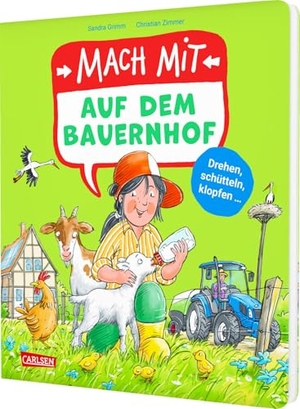 Grimm, Sandra. Mach mit auf dem Bauernhof - Ein interaktives Bauernhof-Mitmachbuch für Kinder ab 3 Jahren. Carlsen Verlag GmbH, 2026.
