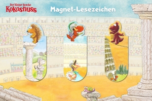 Der kleine Drache Kokosnuss - Magnet-Lesezeichen 3er Set. cbj, 2019.