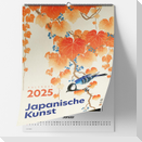 Japanische Kunst. Wandkalender 2025