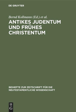Kollmann, Bernd / Annette Steudel et al (Hrsg.). Antikes Judentum und Frühes Christentum - Festschrift für Hartmut Stegemann zum 65. Geburtstag. De Gruyter, 1998.