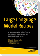 Large Language Model Recipes