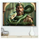 Mystische Schlangenbeschwörer (hochwertiger Premium Wandkalender 2025 DIN A2 quer), Kunstdruck in Hochglanz
