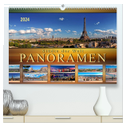 Städte der Welt, Panoramen (hochwertiger Premium Wandkalender 2024 DIN A2 quer), Kunstdruck in Hochglanz