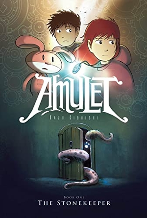 Kibuishi, Kazu. The Stonekeeper: A Graphic Novel (Amulet #1). Scholastic Inc., 2015.