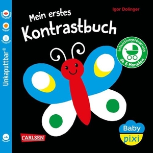 Baby Pixi (unkaputtbar) 157: Mein erstes Kontrastbuch ab 6 Monaten - wasserfest, schadstoffgeprüft, reißfest. Carlsen Verlag GmbH, 2024.