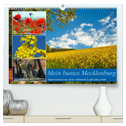 Mein buntes Mecklenburg (hochwertiger Premium Wandkalender 2025 DIN A2 quer), Kunstdruck in Hochglanz