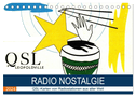 Radio Nostalgie - QSL-Karten von Radiostationen aus aller Welt (Tischkalender 2024 DIN A5 quer), CALVENDO Monatskalender