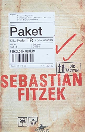 Fitzek, Sebastian. Paket. Pegasus Yayinlari, 2018.