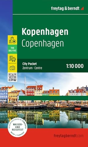 Freytag & Berndt (Hrsg.). freytag & berndt Innenstadtplan Kopenhagen 1:10.000 - City Pocket, wasserfest und reißfest. Freytag + Berndt, 2026.