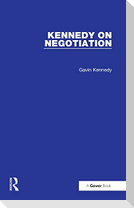 Kennedy on Negotiation