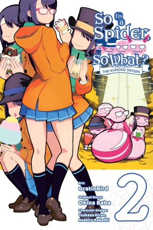 Baba, Okina. So I'm a Spider, So What? the Daily Lives of the Kumoko Sisters, Vol. 2. Yen Press, 2022.