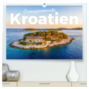 Genussmomente Kroatien (hochwertiger Premium Wandkalender 2024 DIN A2 quer), Kunstdruck in Hochglanz