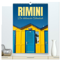 Rimini Die italienische Adriaküste (hochwertiger Premium Wandkalender 2025 DIN A2 hoch), Kunstdruck in Hochglanz