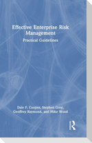 Effective Enterprise Risk Management
