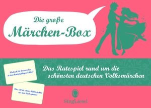 Röser, Annette. Die große Märchen-Box - Das Ratespiel rund um die schönsten deutschen Volksmärchen. Singliesel GmbH, 2018.