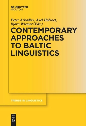 Arkadiev, Peter / Björn Wiemer et al (Hrsg.). Contemporary Approaches to Baltic Linguistics. De Gruyter Mouton, 2017.