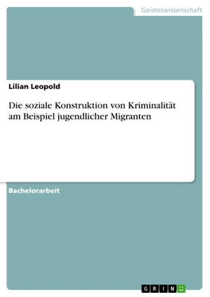 Leopold, Lilian. Die soziale Konstruktion von Krim