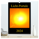 Licht-Portale (hochwertiger Premium Wandkalender 2024 DIN A2 hoch), Kunstdruck in Hochglanz