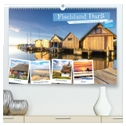 Fischland Darß, Land zwischen Ostsee und Bodden (hochwertiger Premium Wandkalender 2025 DIN A2 quer), Kunstdruck in Hochglanz