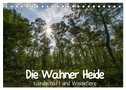 Die Wahner Heide - Landschaft und Weidetiere (Tischkalender 2024 DIN A5 quer), CALVENDO Monatskalender