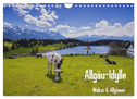 Allgäu-Idylle (Wandkalender 2024 DIN A4 quer), CALVENDO Monatskalender
