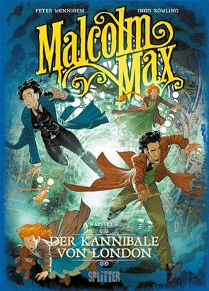 Mennigen, Peter. Malcolm Max. Band 6 - Der Kannibale von London. Splitter Verlag, 2023.