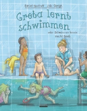 Spathelf, Bärbel. Greta lernt schwimmen - oder Schwimmen lernen macht Spaß. Albarello Verlag GmbH, 2020.