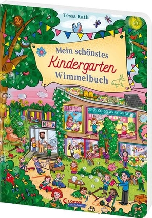 Mein schönstes Kindergarten-Wimmelbuch - Großes Wimmelbuch für Kinder ab 2 Jahren - Idealer Begleiter und Geschenk für Kita und Kindergarten. Loewe Verlag GmbH, 2026.