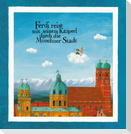 Ferdi reist mit seinem Kasperl durch die Münchner Stadt