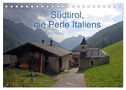 Südtirol, die Perle Italiens (Tischkalender 2025 DIN A5 quer), CALVENDO Monatskalender