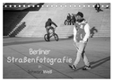 Berliner Straßenfotografie / Geburtstagskalender (Tischkalender 2025 DIN A5 quer), CALVENDO Monatskalender