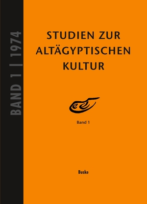 Altenmüller, Hartwig / Dietrich Wildung (Hrsg.). Studien zur Altäyptischen Kultur Bd. 1 (1974). Helmut Buske Verlag, 2018.
