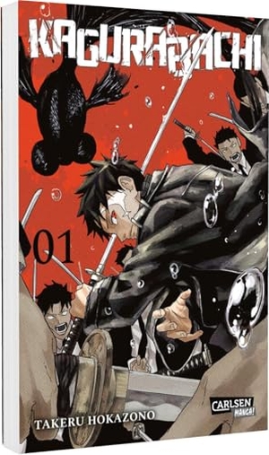 Hokazono, Takeru. Kagurabachi 1 - atmosphärischer Action-Manga über einen von Rache getriebenen jungen Mann auf der Suche nach den verzauberten Schwertern seines Vaters. Carlsen Verlag GmbH, 2025.
