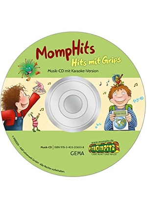 Persen, Redaktion Grundschule. MompHits - Hits mit Grips: Musik-CD mit Karaoke-Version (1. und 2. Klasse). Persen Verlag i.d. AAP, 2020.