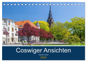 Coswiger Ansichten (Tischkalender 2024 DIN A5 quer), CALVENDO Monatskalender