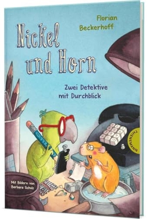 Beckerhoff, Florian. Nickel und Horn 1: Nickel und Horn - Zwei Detektive mit Durchblick. Thienemann, 2017.